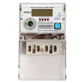 الائتمان متعددة الوظائف متر الطاقة الكهربائية / البولي كيلووات ساعة متر AC 230 فولت